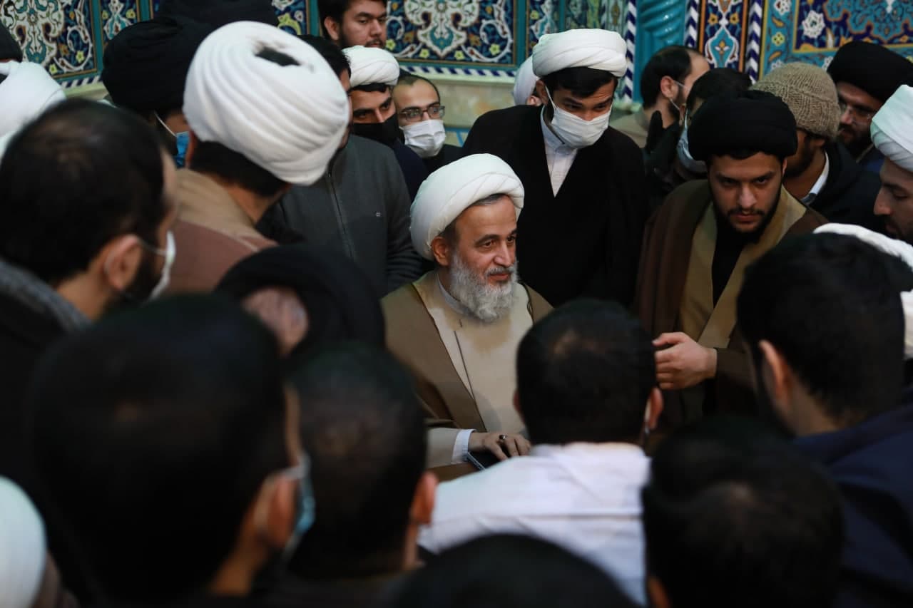 گزارش تصویری - اولین جلسه درس «دانش تبلیغ دین» در حوزه علمیه-1400/11/18