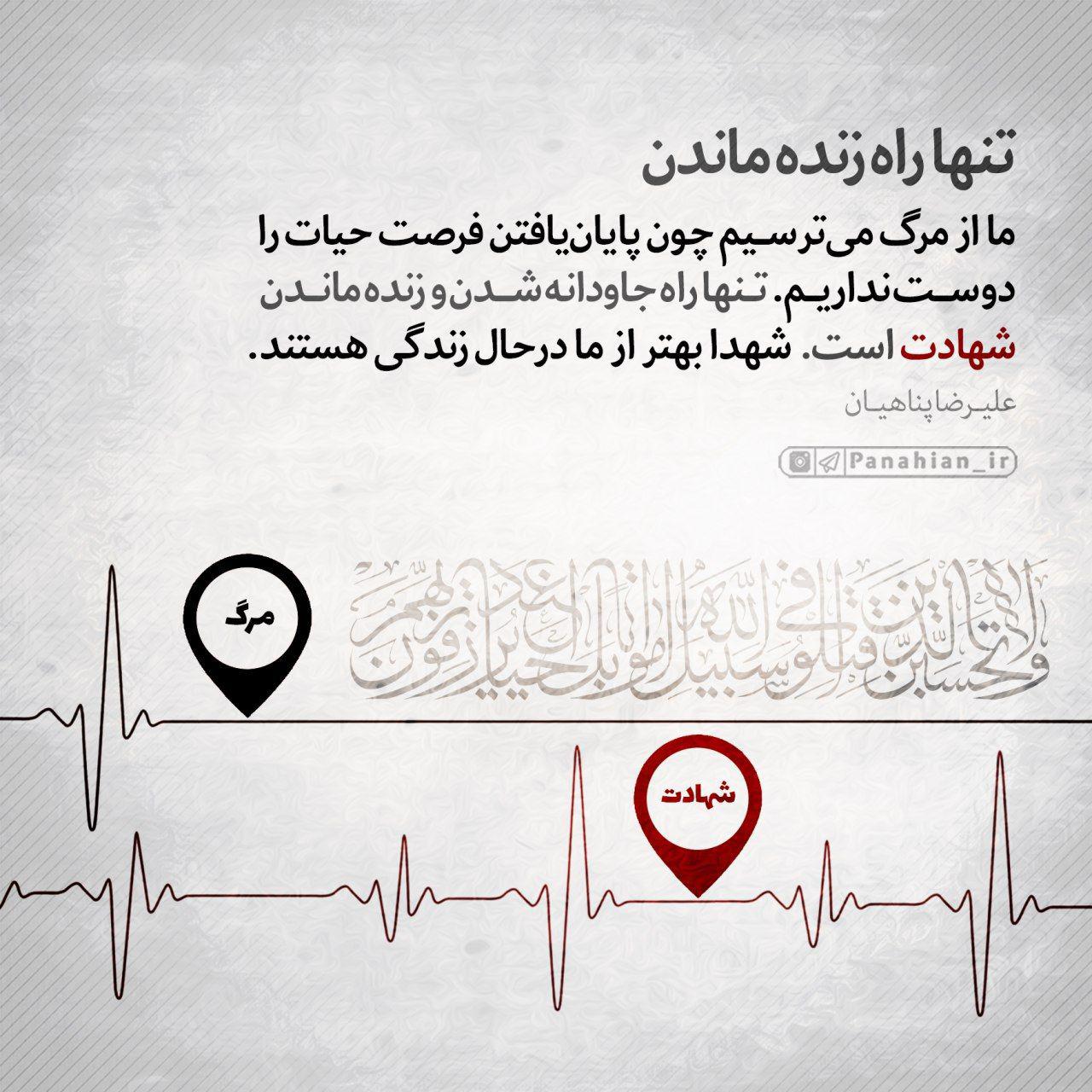 عبارات کوتاه | تنها راه زنده ماندن