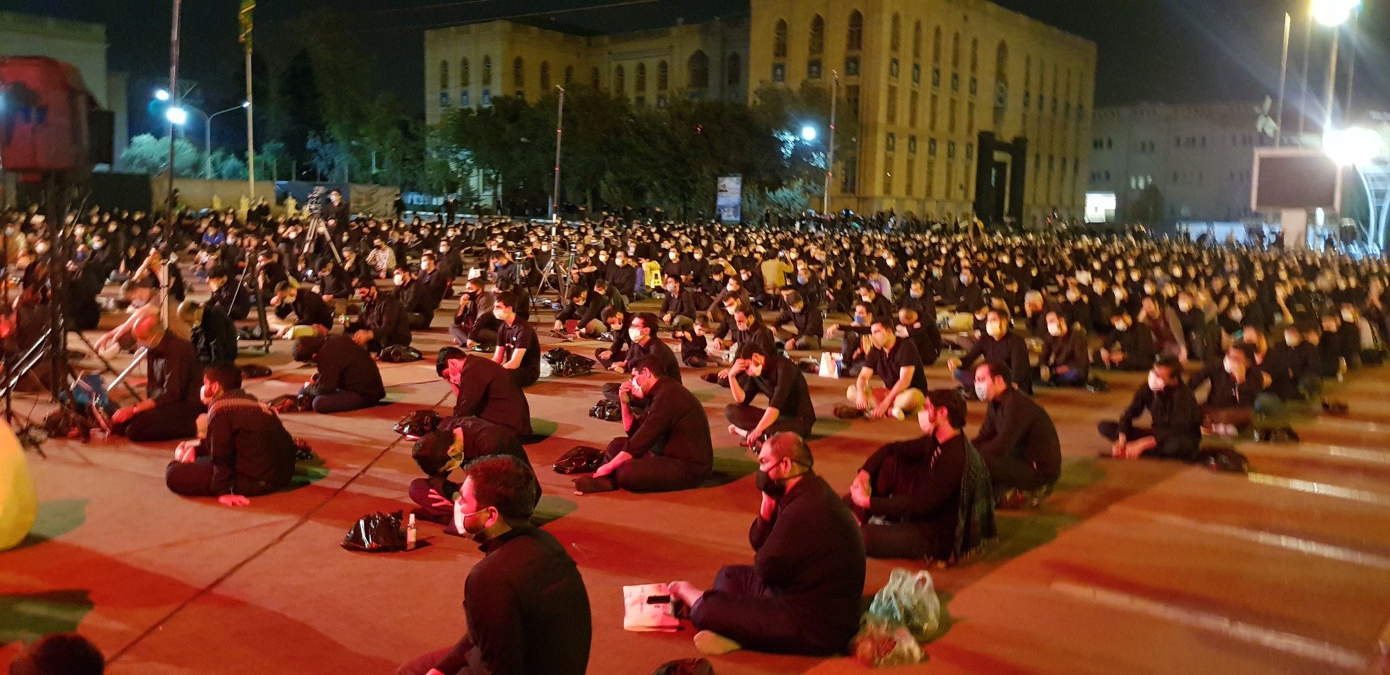 گزارش تصویری -  مهمترین راه پیشگیری از سقوط انسان و نابودی جامعه - محرم 99